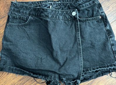 Denim skort