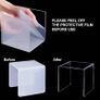 Acrylic Display Riser, 6pcs Jewelry Display Riser Shelf Fixtures Acrylic Display Stand Riser Shelf for Collections, Dessert, Jewelry, Candy (FREE POSTAGE) Image 3