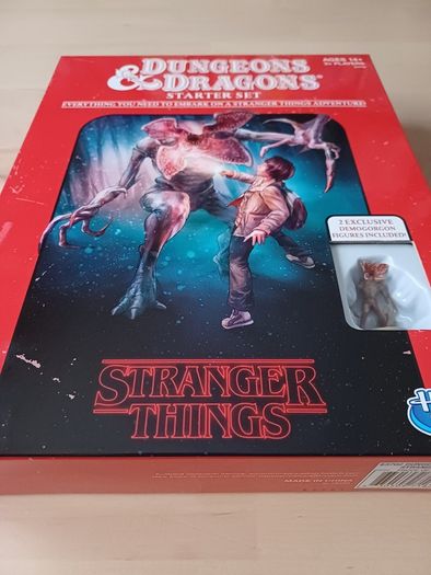 Dungeons & Dragons Stranger Things Starter Box Set Fantasy RPG