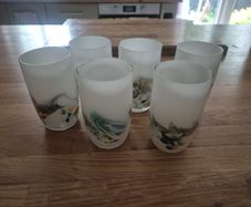 glass tumblers