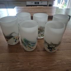 glass tumblers