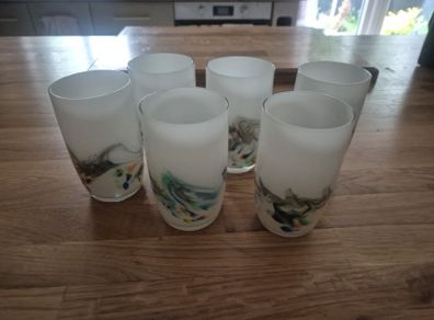 glass tumblers