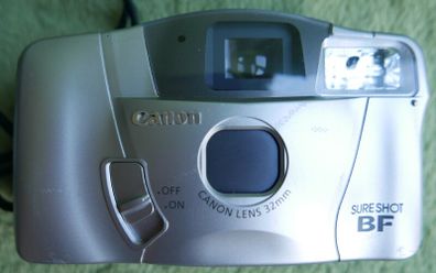 Canon Sure Shot BF Point and Shoot 35 MM Film Camera -Tested