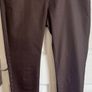 Marks & Spencer Ladies Faux Leather Brown Slender Ankle Grazer Trousers, Jeans. Size 14 Medium. Slight Stretch. In Excellent Condition Image 3