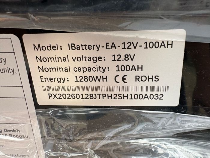 12V 100Ah LiFePo4 Battery Pack Lithium Iron Phosphate Batteries Built-in BMS For Solar Boats fishing camping