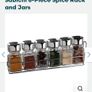 Sabichi 6 Piece Spice Rack and Jars Image 4
