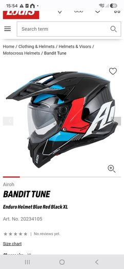 Airoh bandit tune xl new