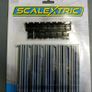 Scalextric C8212: New Silver Barriers & Clips (Borders r2 r3 r4 straight) Image 5