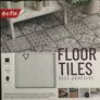 Gray & white oriental vinyl tiles Image 3
