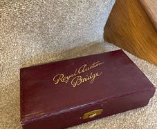 Vintage Royal Auction Bridge set NATIONWIDE DELIVERY