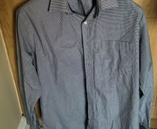 Peter England Blue Check shirt XL