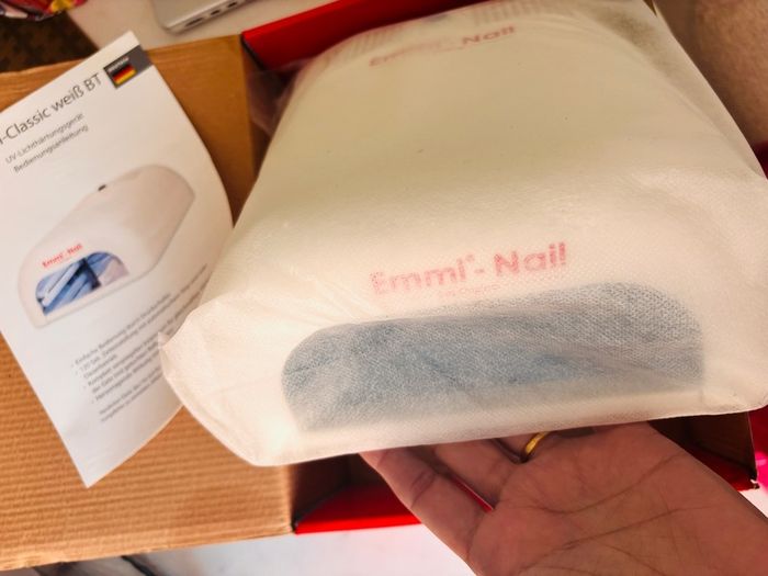 Nail uv lamp and drill machine