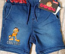 Garfield 2025 Boys Shorts Blue 3-4 Years Size 104 cm Nickelodeon