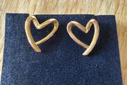 Big heart earrings