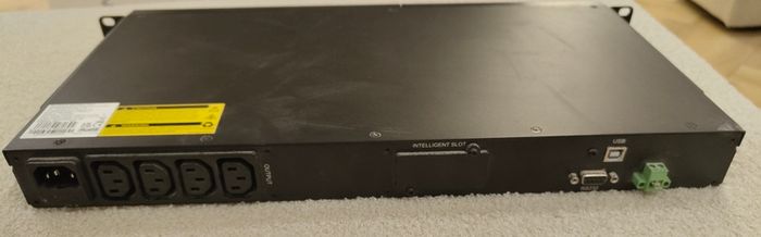 PowerWalker VI 750 R 1U Line-Interactive 750 VA 450 W 4 AC Outlets UPS surge protector server rack power backup