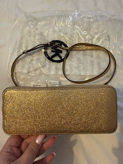 Gold Michael Kors Handbag