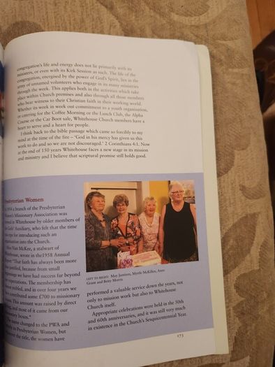 Amazing Grace. The Story Of Whitehouse Presbyterian Church 1867-2017. By Alf Mccreary. Signed First Edition Large Volume Paperback In Good Condition.