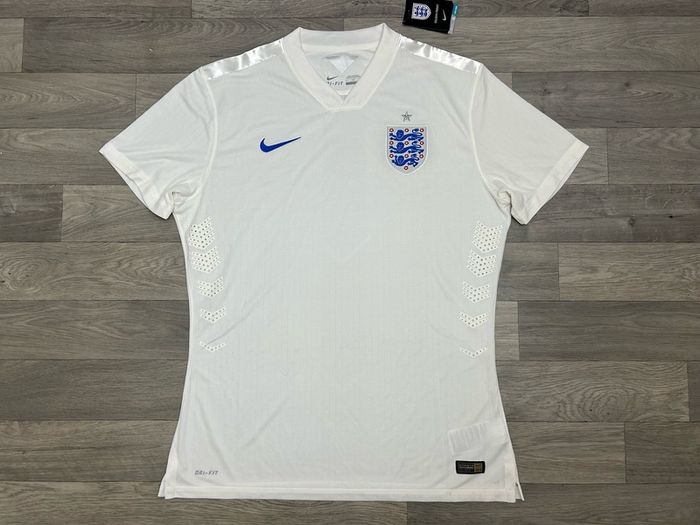 New Authentic England 2014 Home Player Issue Jersey Shirt Mens XL