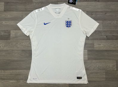 New Authentic England 2014 Home Player Issue Jersey Shirt Mens XL