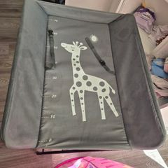 Large baby changing table