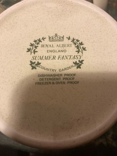 Royal Albert sugar pots jug free postage