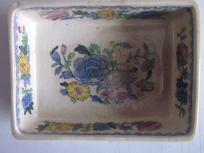 Vintage Mason's Ironstone Plantation Colonial Regency small dish /bowl c.1950
