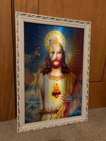 Vintage Lenticular Religious Picture