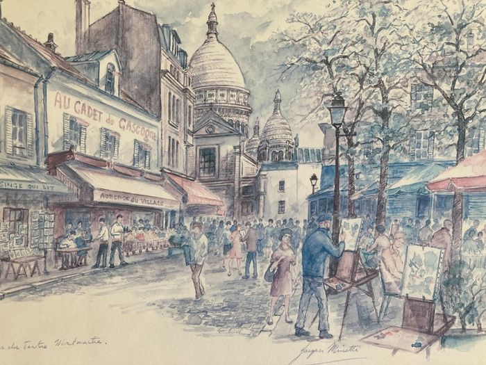 Framed Montmartre Print