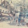 Framed Montmartre Print Image 3