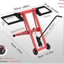 New. Hydrulic lawnmower jack lift 227kg load capacity (Free Delivery) Image 2