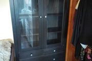 Hemnes glass cabinet