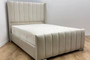 Double &amp; King Size Bed Frame With Mattress Opt