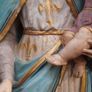 French Neo-Gothic Madonna and Child Statue - 19th Century Image 5