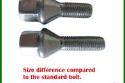 5 x New Long Wheel Bolts For BMW 1,3,5,Z Series (35mm) L5 - Delivery
