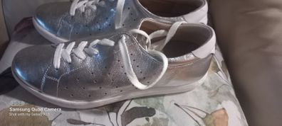 Silver Van Dal Shoe