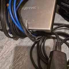 Sound Blaster 5.1 speaker set with soundcard