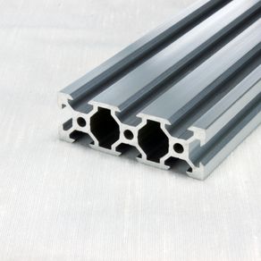 V slot 2060 Linear Rail Silver Aluminium Extrusion