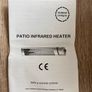 Infra-red heater (indoor or outdoor use) Image 4