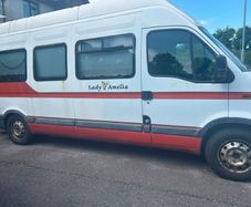 Camper with engine damage t-belt gone