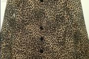 New Look leopard print coat size UK12/14 EU40/42