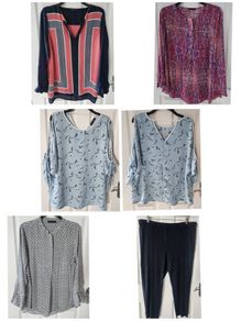 Marks & Spencer clothes M&S collection for Women - 4pcs Blouse UK 20 + 1pc Trousers UK 18