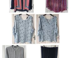 Marks & Spencer clothes M&S collection for Women - 4pcs Blouse UK 20 + 1pc Trousers UK 18