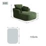 Softy Compressed Indoor Lounge Sofa Chair - Green Image 7