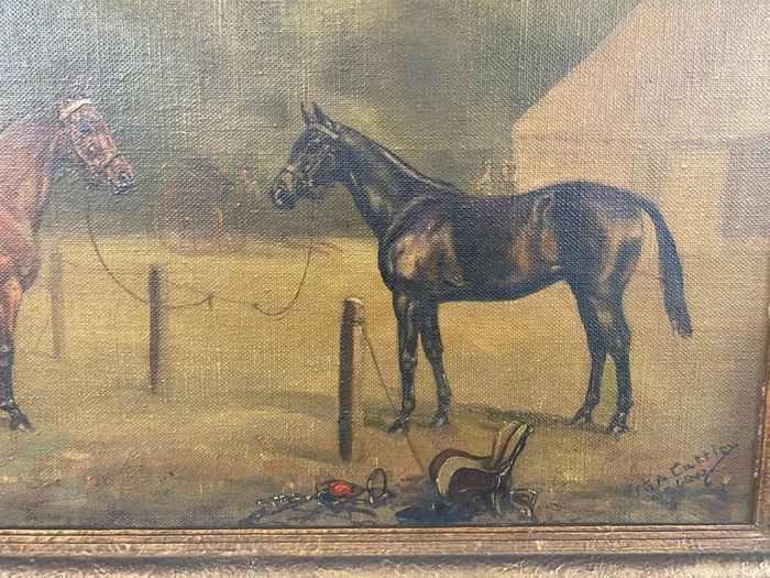 painting George A Cattley (1896-1978)