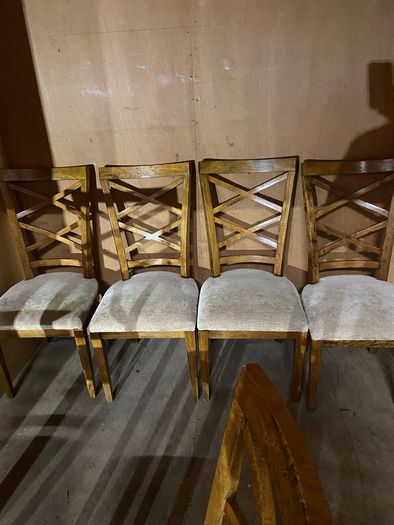 Solid Oak Kitchen Chairs