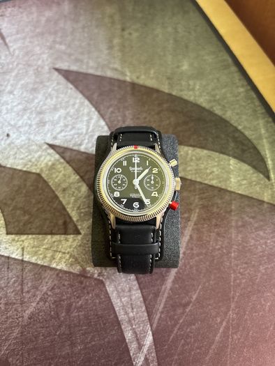 Hanhart 1954 417 ES Flyback 39MM Chronograph- full set unworn