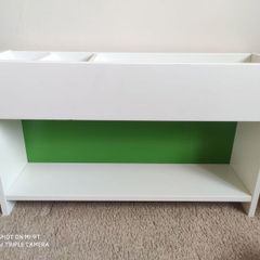 IKEA desk top shelf