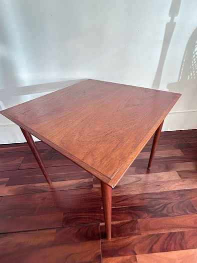 Vintage Danish teak side table retro