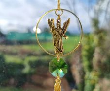 ArchAngel Raphael Suncatcher Hand Crafted Freepost