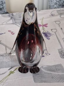 Solid Glass Penguin